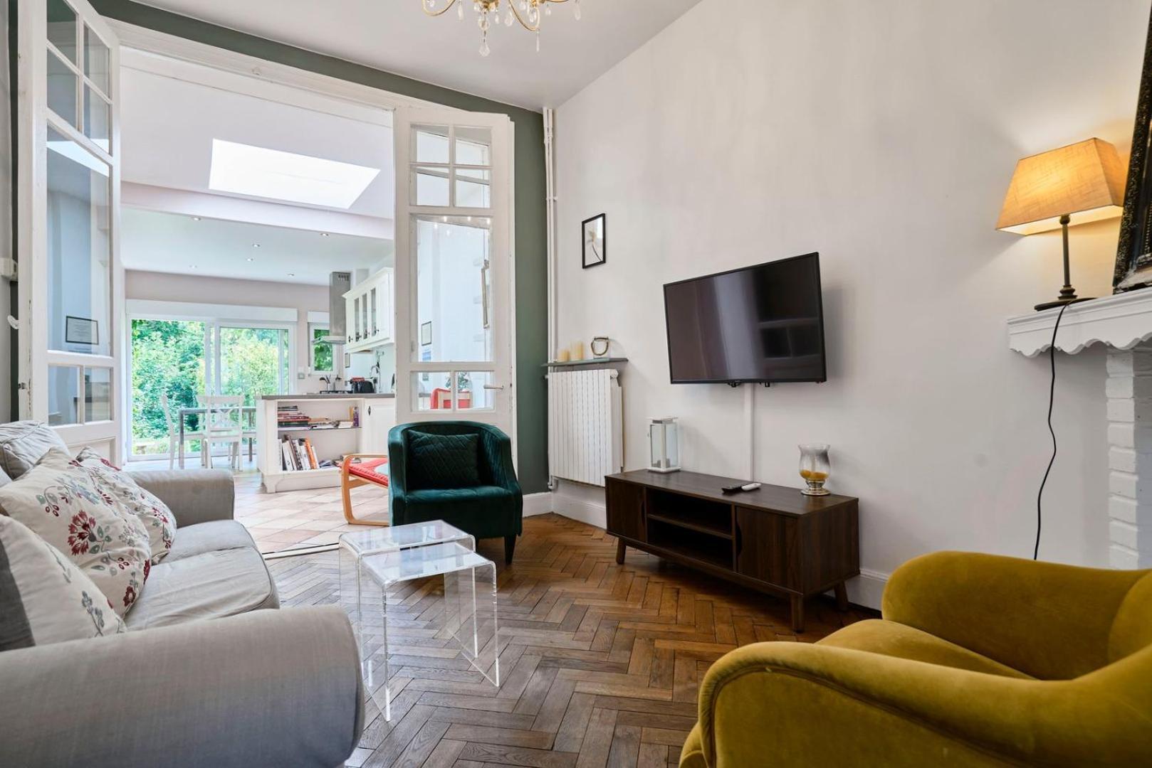 Beautiful 1900 House Full Equipped, 4Bdrm+ Garden! Leilighet Lambersart Eksteriør bilde