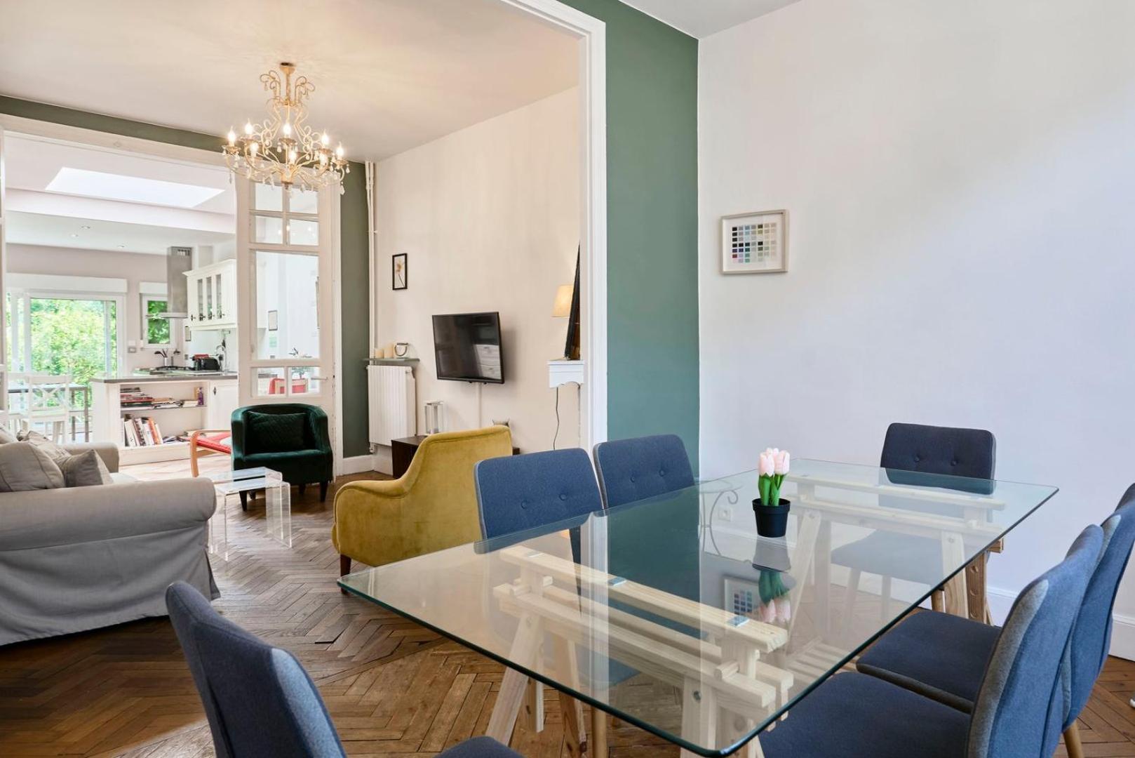 Beautiful 1900 House Full Equipped, 4Bdrm+ Garden! Leilighet Lambersart Eksteriør bilde